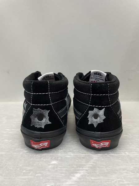 VANS× supreme × Nate Lowman Skate Grosso Mid