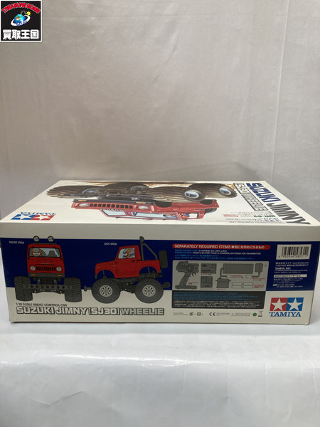 カープラモ・ミニ四駆 タミヤ 1/10 スズキ ジムニー SJ30 ウイリー 電動RCカー