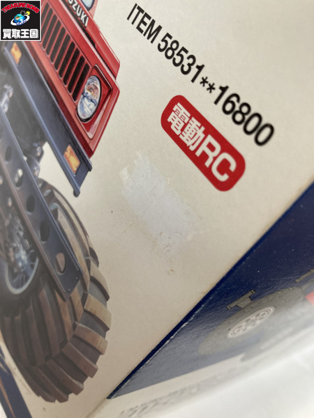 カープラモ・ミニ四駆 タミヤ 1/10 スズキ ジムニー SJ30 ウイリー 電動RCカー