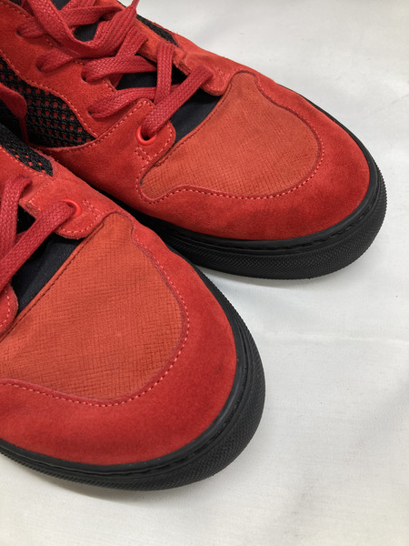 BALENCIAGA PELLE S GOMM スニーカー RED (43)