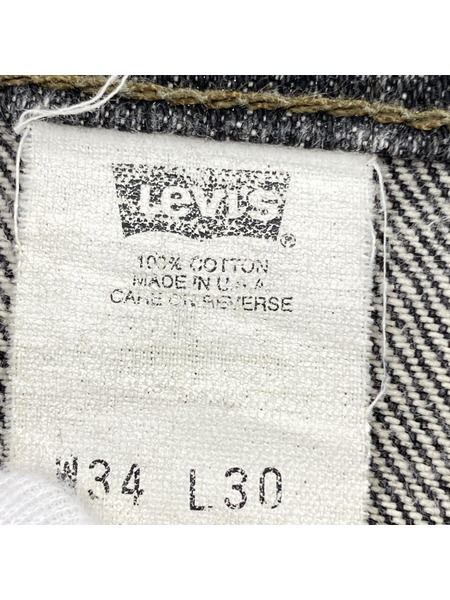 Levi's デニム・ジーンズ 517オレンジタブ ブラックデニム W34