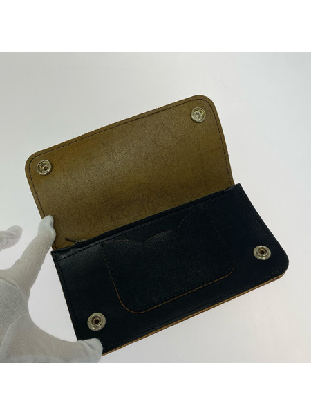 midorikawa LEATHER WALLET PARANOID ブラック MID24SS-A01
