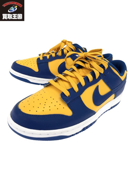 NIKE DUNK LOW Blue Jay and University Gold 28.0cm[値下]