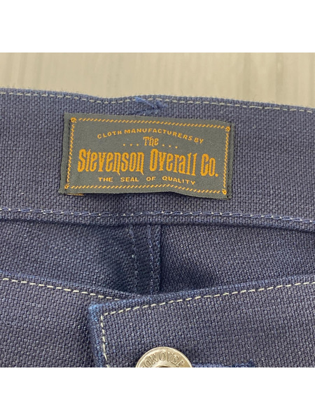 STEVENSON OVERALL CO. Lot380 visalia パンツ インディゴキャンバス