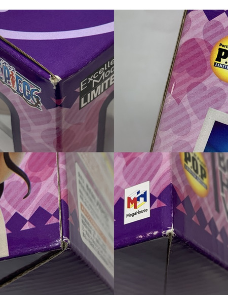 P.O.P ワンピース LIMITED EDITION ボア・ハンコック Ver.PURPLE 未開封 Portrait.Of.Pirates ONE PIECE  