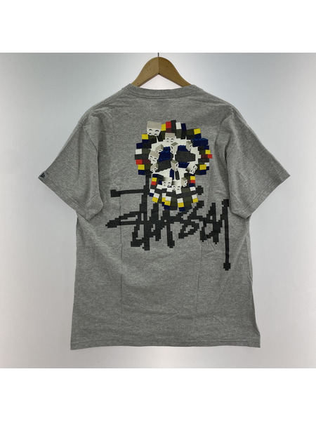 STUSSY　S/Sカットソー グレー （M)