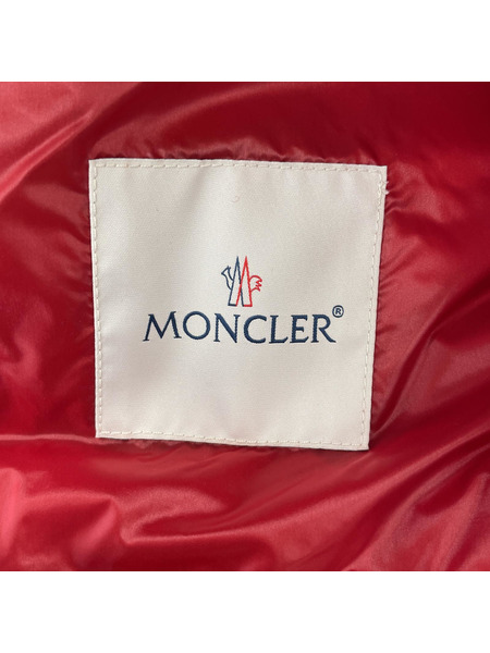 MONCLER GUI GILET/ナイロンダウンベスト/レッド