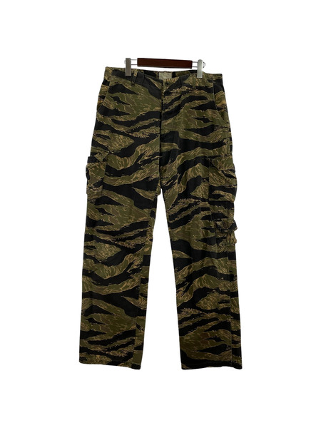 Buzz Rickson's タイガーカモパンツ カーキ[値下]
