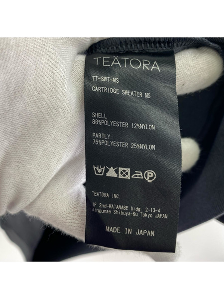 TEATORA 長袖Tシャツ・カットソー CARTRIDGE SWEATER MS/グレー/TT-SWT-MS