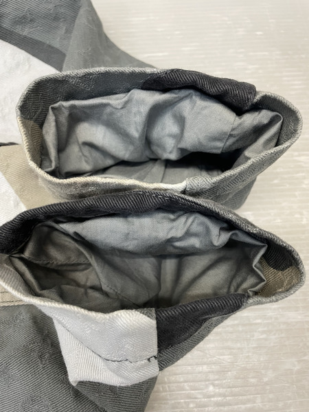 LOUIS VUITTON 23AW メイドトゥオーダーパッチワークポートレート デニムジャケット 50