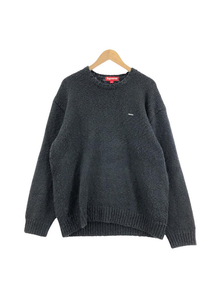 Supreme 24SS Boucle Small Box Sweater Black M スモールボックスニット