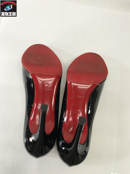 Christian LouBoutin  パテントレザー/パンプス/BLACK