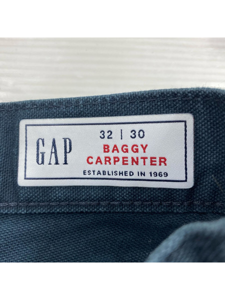 GAP パンツ 00s ダブルニーパンツ BLK