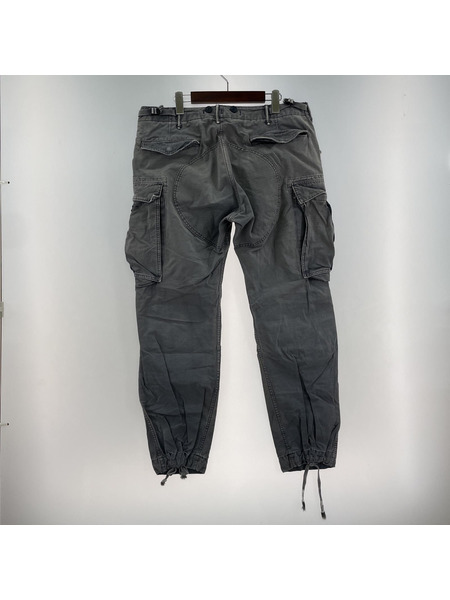 RRL 加工 リップストップ カーゴパンツ W34L32 ネイビー