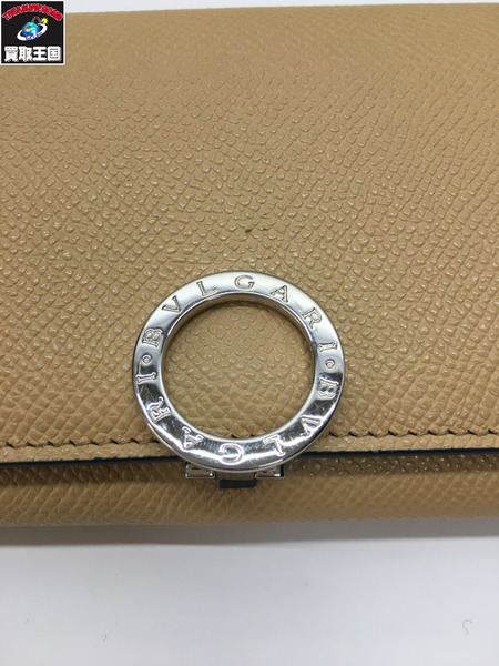 BVLGARI/フラップ長財布/292067/BEG