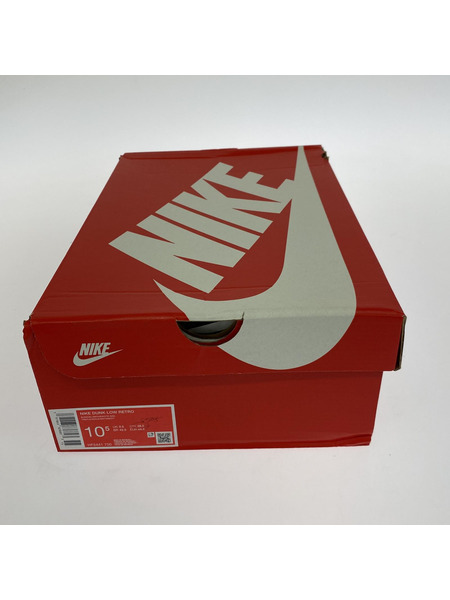 NIKE スニーカー Dunk Low Retro オレンジ (28.5cm)