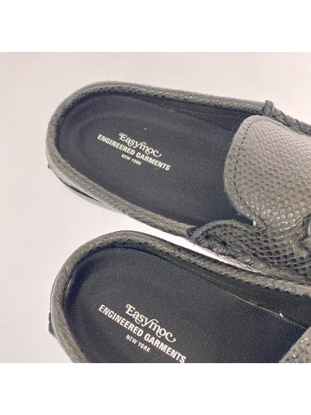 Engineered Garments×EASY MOC SLIDE BIT MOC. LIZARD EMBOSSED