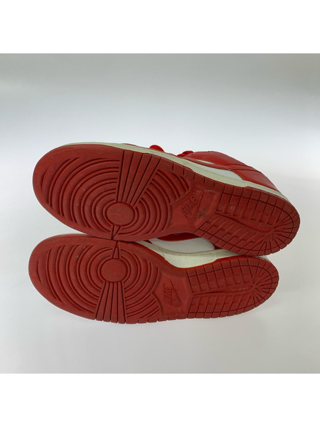 NIKE スニーカー DUNK LOW 赤 (28.5)