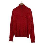 POLO RALPH LAUREN ハーフジップ　RED