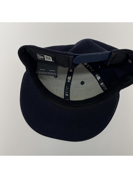 GAP×NEW ERA ロゴ刺繍キャップ