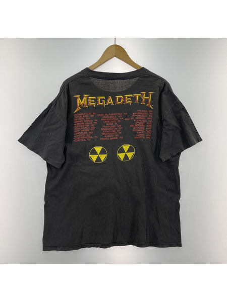 MEGADETH 90s BROCKUMボディ ツアーS/Sカットソー グレー