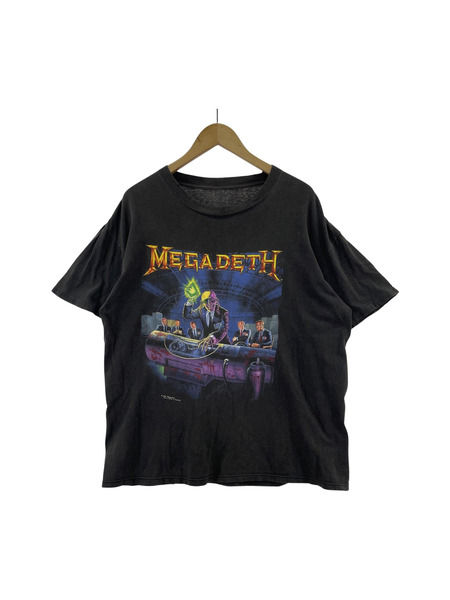 MEGADETH 90s BROCKUMボディ ツアーS/Sカットソー グレー