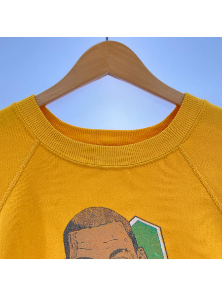 OLD・VINTAGE スウェット・トレーナー 80s プリント イエロー[値下]