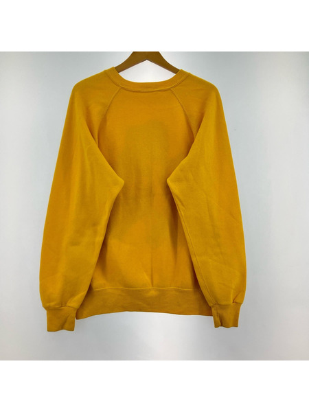 OLD・VINTAGE スウェット・トレーナー 80s プリント イエロー[値下]