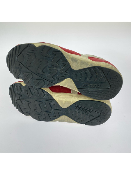 スニーカー MIZUNO CONTENDER 復刻 赤 白 (28cm)[値下]