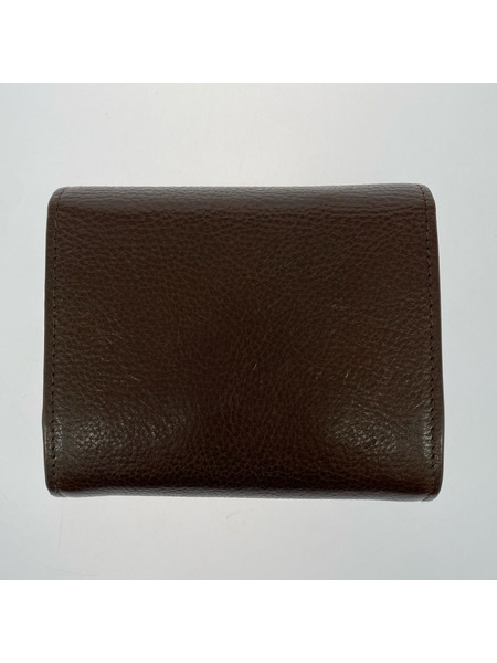 IL BISONTE コンパクトウォレット SMALL WALLET レザー 茶