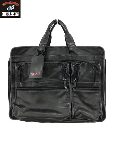 TUMI ブリーフケース レザー BK[値下]｜商品番号：2100181966633 ...