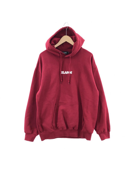 XLARGE STANDARD LOGO PO HOOD ロゴ刺繍パーカー