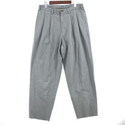 HEUGN PLEATED CHINO TROUSER TROUSER006 3 グレー