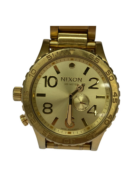 NIXON ビッグフェイスゴールドウォッチ[値下]