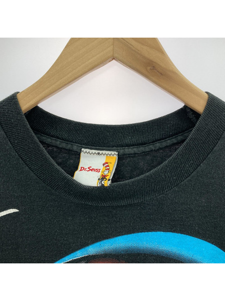 90s? Dr.Seuss GLINCH キャラクターTシャツ (L) ブラック[値下]
