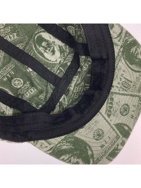 Supreme キャップ 17FW 100 Dollar Bill Camp Cap
