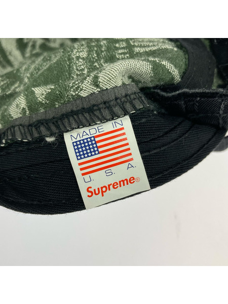 Supreme キャップ 17FW 100 Dollar Bill Camp Cap