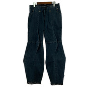EJ SHEYANG  パンツ BOOTCUT SOUAT DENIM TROUSERS