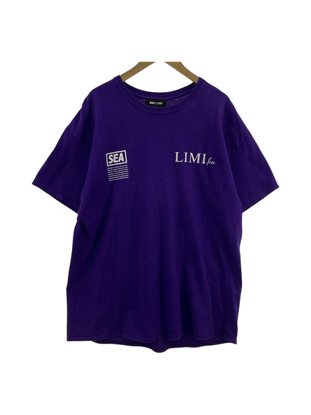 WIND AND SEA×LIMI S/S TEE 紫