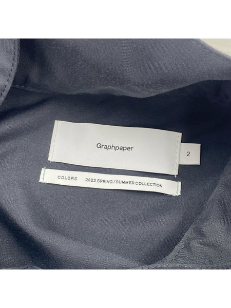 graphpaper ソノ他 Dulpoplin Anorak グレー (2)