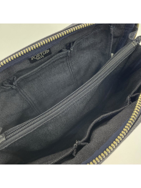 PORTER ショルダーバッグ スモーキー 2WAYショルダーバッグ ネイビー