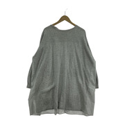 BEARDSLEY 長袖ワンピース ストライプ/GRY