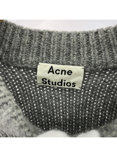 Acne Studios ニット・セーター ウールニット XS グレー