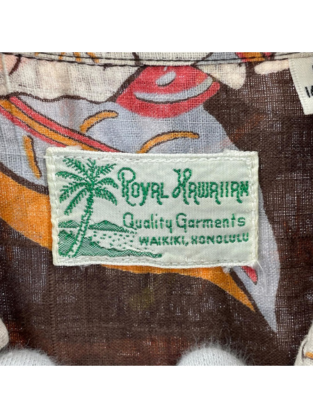 SUN SURF 半袖シャツ ROYAL HAWAIIAN SUN SURF アロハシャツ
