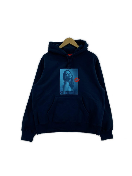 Supreme パーカー(ジップアップ) ケイトモス パーカー 紺