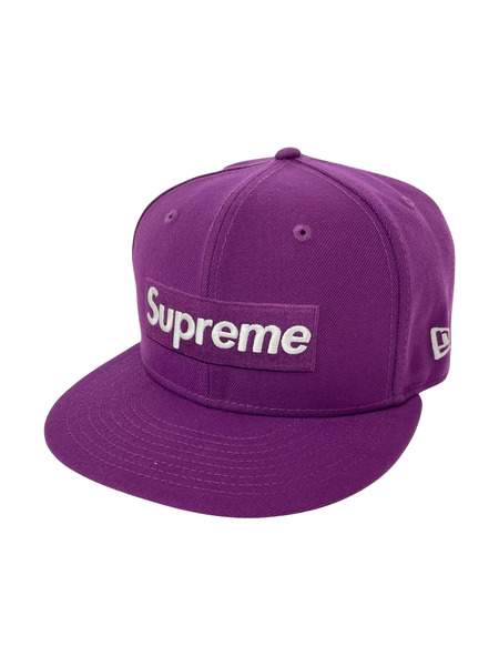 Supreme×NEW ERA GRINCH BOX LOGO ベースボールキャップ パープル