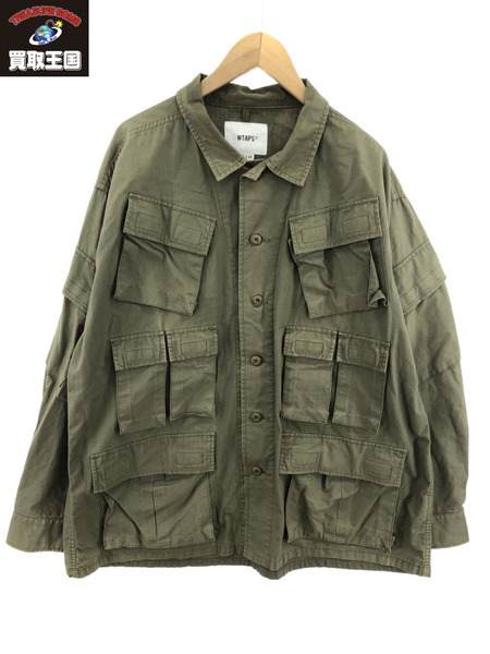 WTAPS MODULAR LS SHIRT 202BRDT-SHM02[値下]