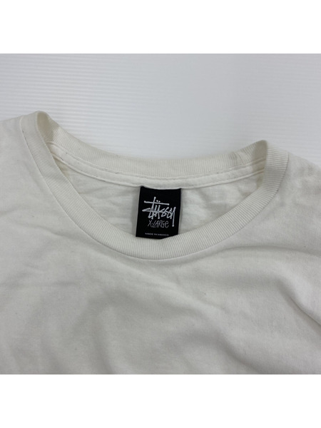 STUSSY SKATE TOUGH LITTLE BOYS TEE Tシャツ(XL) ホワイト