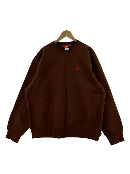 Supreme small box sweatshirt スウェット 茶 XL