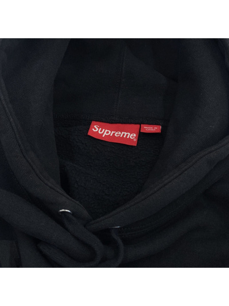 Supreme 22FW Rhinestone Shadow Hooded Sweatshirt (XXL) 黒